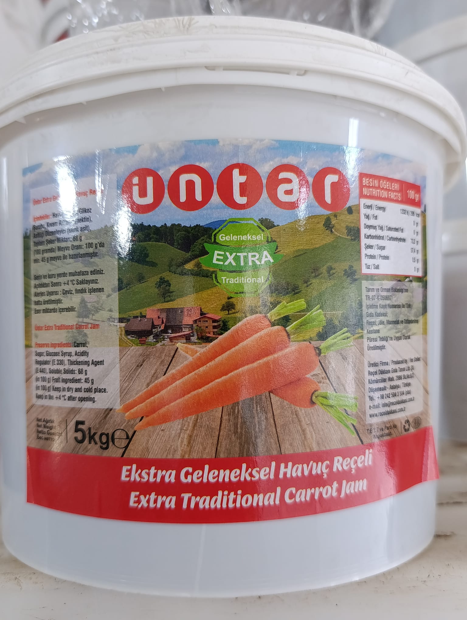 Havuç Reçeli